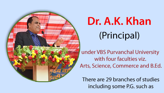 Mohammad Hasan Post Graduate College Jaunpur Principal